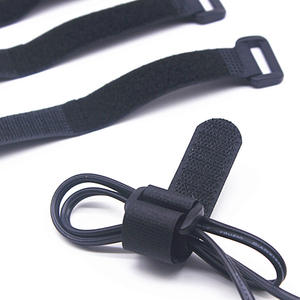 SU27 <b>Black</b> Nylon Aircraft <b>Strap</b> with Buckle and Reverse Hook and Loop Fastener Multi-Size for Battery Accessories - Product Image 2