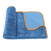 Boucle torsadée à un côté à séchage rapide 40x60 cm 800 Gsm gris Auto Detailing Serviette de lavage de voiture Twist Microfiber Serviette de séchage de voiture