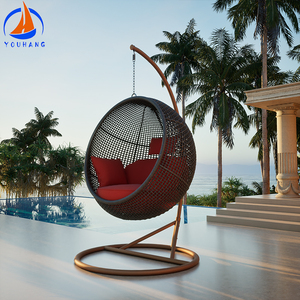 <span class=keywords><strong>TSF</strong></span> เก้าอี้ชิงช้ากลางแจ้งหวายแบบแขวนเฟอร์นิเจอร์ในสวนเก้าอี้แกว่งสำหรับสวนรูปไข่ - Product Image 6