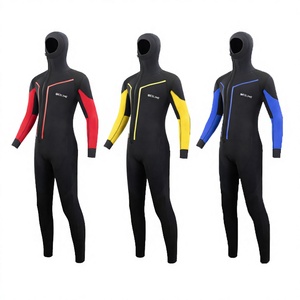 Combinaisons de plongée unisexes grandes tailles 1,5 mm en néoprène avec fermeture éclair sur la poitrine, manches longues, imperméables, respirantes, coupe-vent, antibactériennes - Product Image 2