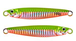 Leurre métallique lumineux BUBBA, plongeant longue distance, jig artificiel dur imprimé pour la pêche en mer, 40g/60g <span class=keywords><strong>sans</strong></span> hameçons - Product Image 5