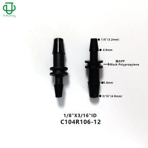 Conectores de Pagoda de Plástico PP Negro de Alta Calidad para Tarjetas, de Dos Vías, Rectos, Anti-Transmisión de Luz, para Uso Médico - Product Image 3