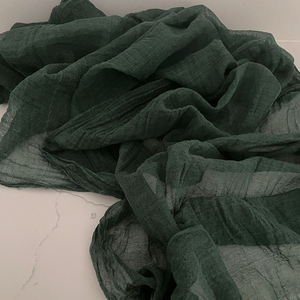 Chemin de table en mousseline de soie de rêve et romantique pour les mariages et les festivals Chemin de table tissé de luxe - Product Image 6