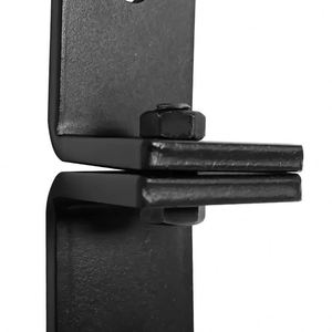 WEKIS Sistema de Rieles Plegables de Acero al Carbono en Forma de J de 6.6 pies para Puertas de Granero, Accesorios Duraderos para Sistema de Puertas Plegables de 4 Puertas para Sala de Estar - Product Image 6