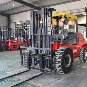 Carretilla elevadora de combustión interna todoterreno de <span class=keywords><strong>5</strong></span> toneladas de alta calidad, adaptable a todos los terrenos accidentados, contratación de distribuidores globales - Product Image 3