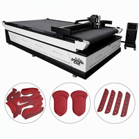 Machine de découpe automatique CNC à couteau oscillant pour tapis de voiture, moquette, PVC, EVA et cuir en bobine