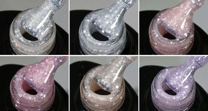 Yidingcheng - Muestra Gratuita, Venta al por Mayor, Personalización de Etiquetas, Esmalte de Uñas con Purpurina, Capa <span class=keywords><strong>Base</strong></span> de Goma - Product Image 5