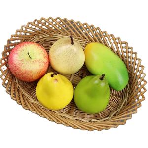 Pera Artificial de Espuma Sintética, Amarillo Verde, Realista, 8cm-9cm, Decoración para el Hogar, Accesorios para Decoración de Acción de Gracias - Product Image 2