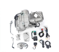 Moteur de Moto 212cc, Démarrage Électrique et au Kick, 5 Vitesses, 4 Temps