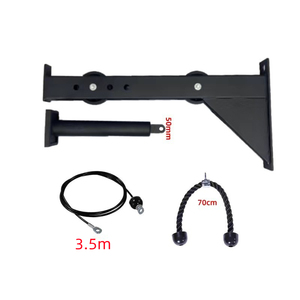 Sistema de Poleas de Acero Resistente para Montaje en Rack - Accesorio Versátil para Gimnasio, para Máquina Smith y Power <span class=keywords><strong>Cage</strong></span>, Carga de 100 kg - Product Image 6
