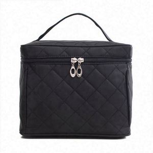 Sac de beauté pliable multifonctionnel de grande capacité, étui portable de voyage, sac de rangement cosmétique avec miroir - Product Image 2