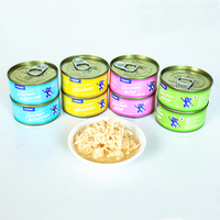 Aliments humides pour chats en conserve Friandises Aliments humides pour chats en conserve Fabricant d'aliments pour animaux de compagnie VIANDE ET SOUPE 85g