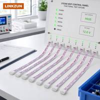 Arnés de cable de cobre de 3 pines AWM 2468 26 AWG para mopa a vapor y tablero indicador LED