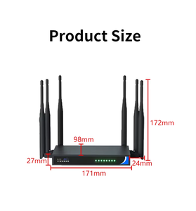 Routeur 4G LTE externe sans fil avec emplacement pour carte SIM, port Ethernet, routeur sans fil 4G de qualité industrielle, Wifi 2.4G plus rapide et plus puissant - Product Image 6