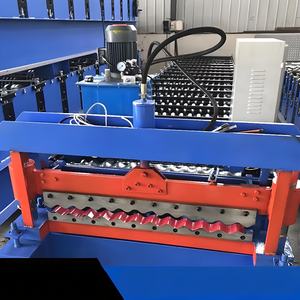 AVITA Kunden spezifische Stahlfliesen-Welldach-Aluminiumplatten-Walzen form maschine Glasierte Fliesen maschinen Fliesen herstellungs maschinen - Product Image 3