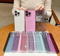 Funda Protectora Transparente Ultrafina de PC de Alta Calidad, Antiamarillamiento, para Teléfono Móvil 16 Pro Max 15 14 Plus 13 12 11