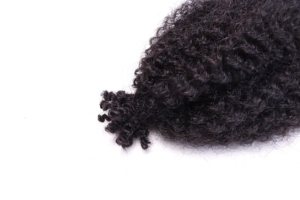 Commercio all'ingrosso di caramelle afro crespo capelli umani extension capelli umani Afro Kinkys alla rinfusa capelli umani per Dreadlocks <span class=keywords><strong>e</strong></span> torsione treccia - Product Image 6