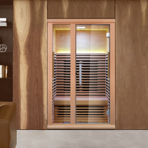 Sauna intérieur pleine grandeur Sauna infrarouge chambres Home Spa Detox Therapy Tapis de sol chauffant amélioré Cabine infrarouge renforcée pour 1 personne - Product Image 5