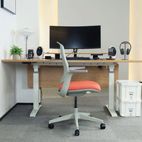 Chaise de bureau réglable en tissu de conception moderne Chaises de travail d'étude ergonomiques pivotantes Vente en gros Cadeira De Escritorio