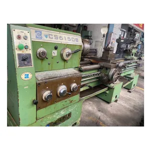 Used Manual Universal C6150 2000mm Lathe machine metal turing machine manufacture processing machine