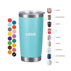 Tazza termica da viaggio per caffè a doppia parete da 20 once personalizzata tazza da caffè isolata in acciaio inossidabile con coperchio - Product Image 2