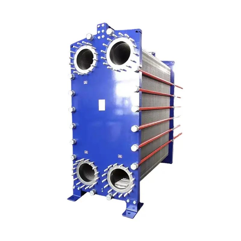 100/200/300KW Industrial PHE Plate Heat Exchanger efluentes Evaporative Condensation Recovery máquina produção