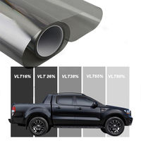 Película de Nanocerámica para Ventanas de Automóviles al por Mayor, Disponible con Marca Privada OEM, Múltiples VLT, Tinte de Aislamiento Térmico
