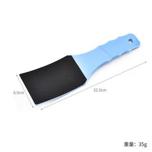 Foot <b>File</b> Dead Skin Remover Double Sided Sandpaper For Home Use Plastic Handle Blue Pink White - Product Image 4
