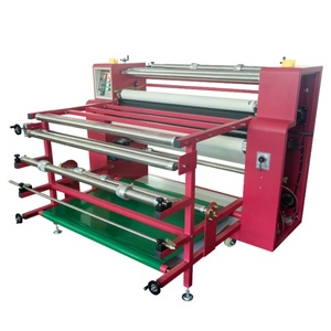 Máquina de sublimación por transferencia de calor mini de 200 mm con rodillo, prensa semiautomática para prendas, componente de motor de grado manual. - Product Image 5