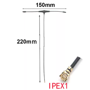 915 Antenna T-Type per <span class=keywords><strong>TBS</strong></span> Crossfire NANO SE ricevitore IPEX1 in plastica interfaccia potenziata Antenna per R9slim + - Product Image 2