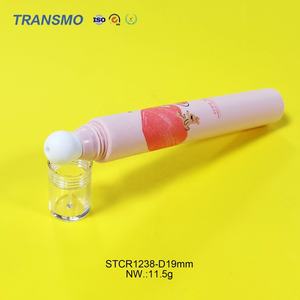 หลอดเซรามิกสำหรับลิปออยล์ หลอดบีบสำหรับลิปบาล์มเนื้อนุ่ม  บรรจุภัณฑ์เครื่องสำอาง หลอดบีบสำหรับครีมบำรุงรอบดวงตา - Product Image 3