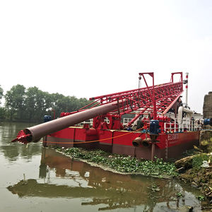 고효율 준설선 강 준설선 해안 준설용 유압 드릴링 모래 준설선 - Product Image 4