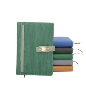 Chất lượng cao A5 bìa cứng máy tính xách tay tùy chỉnh PU da kế hoạch sang trọng da bằng văn bản bán buôn khuyến mại kinh doanh Nhật Ký - Product Image 5