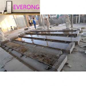 Colonnes <span class=keywords><strong>en</strong></span> marbre massif personnalisées, style romain, carrées, hautes, avec base, pour la décoration architecturale extérieure - Product Image 5