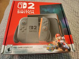 Prix de gros pour la nouvelle console Nintendo Switch 2 256 Go avec pack Mario Kart et 10000 jeux intégrés, prête à être expédiée - Product Image 3