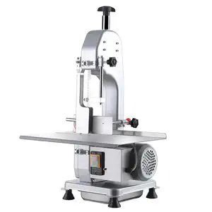 Máquina cortadora de huesos de alta calidad de pie pesado con moter industrial para hotel chef máquina de sierra de hueso