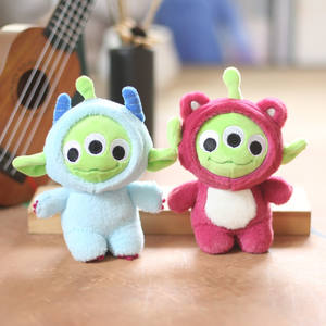 Giocattoli Morbidi in Peluche per Bambini, Ciondolo 3D, Adorabile Portachiavi Alieno di Toy Story, Accessori per Chiavi Auto, Animali di Peluche - Product Image 2