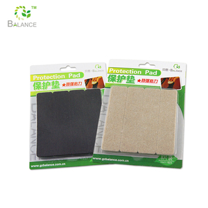 Bajo costo protectores de fieltro adhesivo pierna de muebles almohadillas de piso de muebles almohadilla de protección - Product Image 6