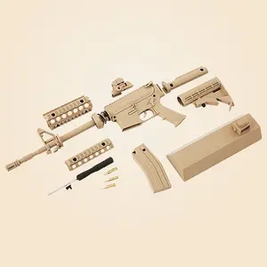 Vente en gros personnalisation pistolet modèle 1:3 avec pistolet debout fusil support de stockage de fusil en métal robuste mur métal pistolet modèle échelle