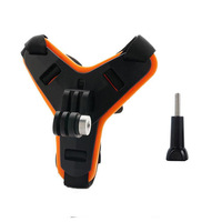 Support de fixation mentonnière pour caméra POV, adaptateur pour GoPro, DJI Action, Insta360 X Series, accessoires pour caméras sportives
