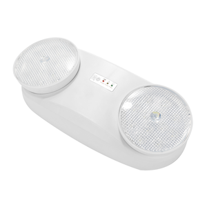 Treo tường LED hai đầu cặp song sinh spotlight có thể điều chỉnh đèn khẩn cấp với pin - Product Image 1