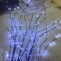 Neues Design Kristall-Trockenzweig-Lichter 180 Kaltweiße Lichter 3 Fuß Höhe Batteriebetrieben Beleuchteter Baumzweig