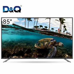 chinese factory 85 inch hot sale new product flat large size screen led tv television 4k smart tv