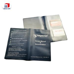 ที่ใส่เอกสารในรถยนต์ที่ใส่เอกสารพลาสติกเนื้อนิ่มกันน้ำได้ตามต้องการโฟลเดอร์เอกสารประกันและลงทะเบียนมอเตอร์ - Product Image 3