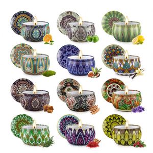 Pt Wholesale Fragrance Soy Wax Luxury <b>Set</b> With <b>Gift</b> Box Scented <b>Candles</b> - Product Image 1