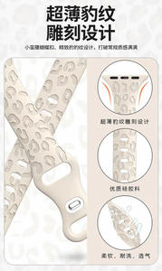 Correa de Reloj Inteligente de Silicona para Mujer VILO al por Mayor, para Reloj <span class=keywords><strong>Serie</strong></span> <span class=keywords><strong>8</strong></span>/7/SE 49 mm/45 mm/41 mm, Resistente al Agua, Deportiva y Duradera - Product Image 3