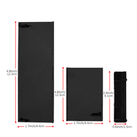 Housse en plastique anti-poussière 3 en 1 pour console de jeu N Wiis, étui SD NGC, porte de fente pour carte mémoire pour Wiis