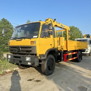 รถบรรทุกติดเครนจีน 4x2 ขนาด 5 ตัน พร้อมเครนบูมแบบยืดหดได้สำหรับขาย - Product Image 2