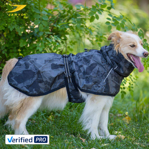 Imperméable pour chien de haute qualité, réglable et imperméable, jaune vif, avec col haut pour <span class=keywords><strong>les</strong></span> <span class=keywords><strong>promenades</strong></span> en extérieur - Product Image 6