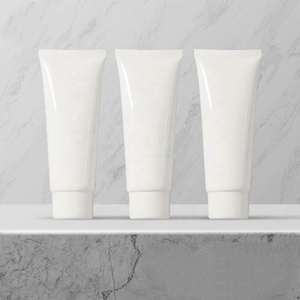 Custom Biodegradable Plastic PE <b>Bottles</b> 50g Empty Hand Cream Lotion Cosmetic Soft Packaging Squeeze Tube - Product Image 2
